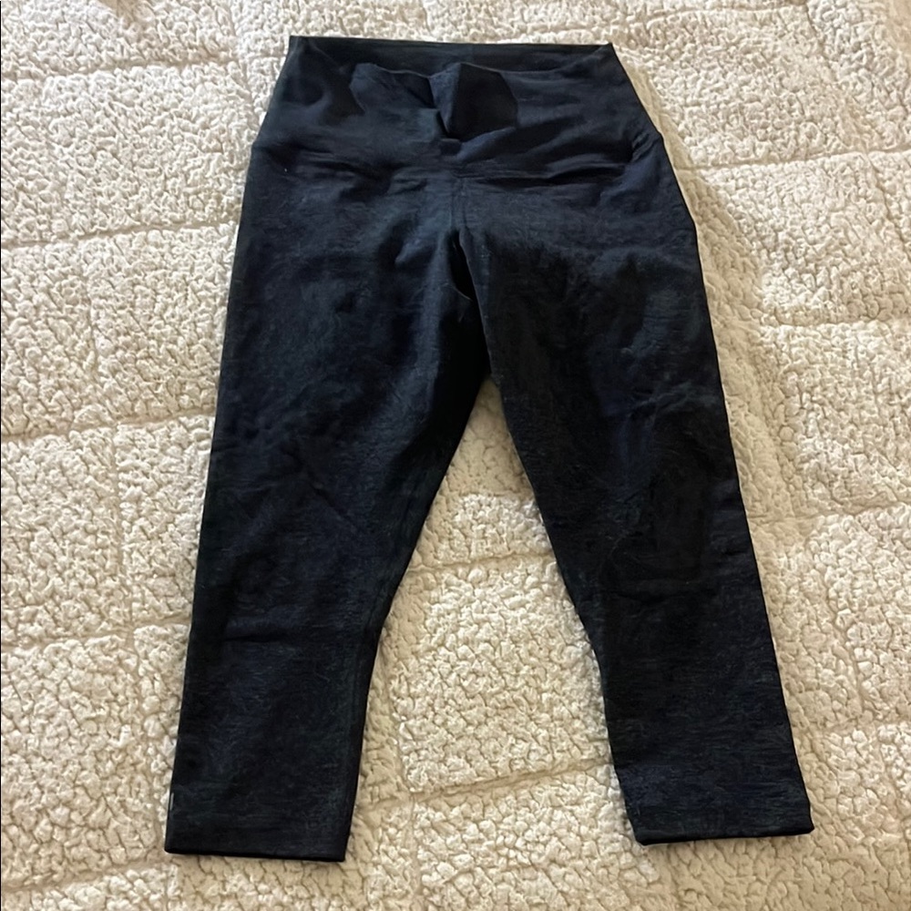 Nobull charcoal heather 21” leggings high rise